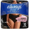 Always Discreet Boutique Incontinence Underwear Women Maximum L 10's