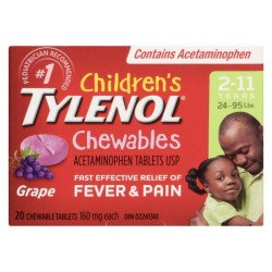 Children's Tylenol Chewable...