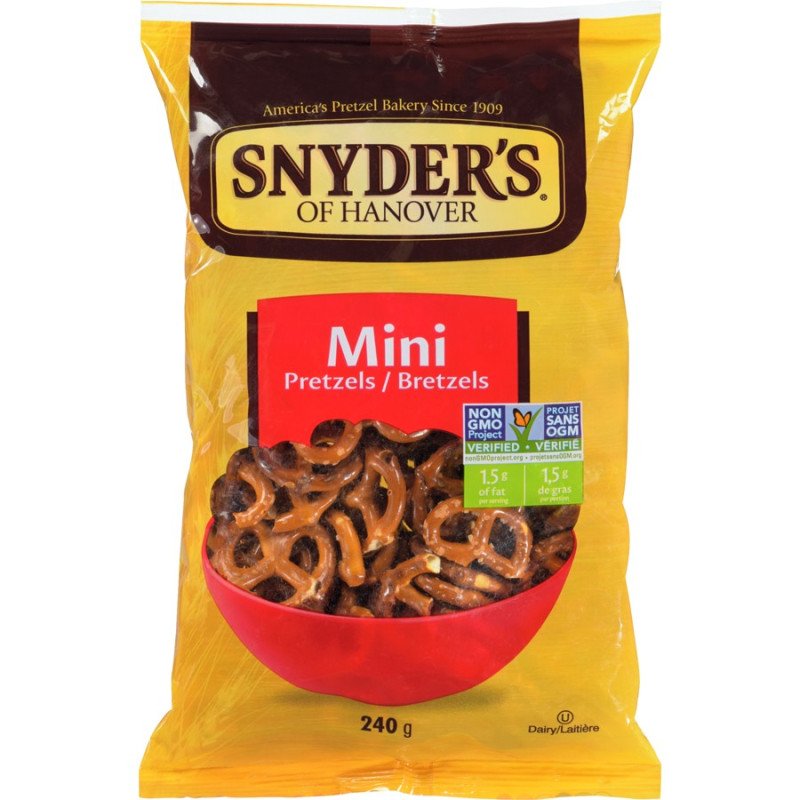 Snyder's of Hanover Mini Pretzels 240 g