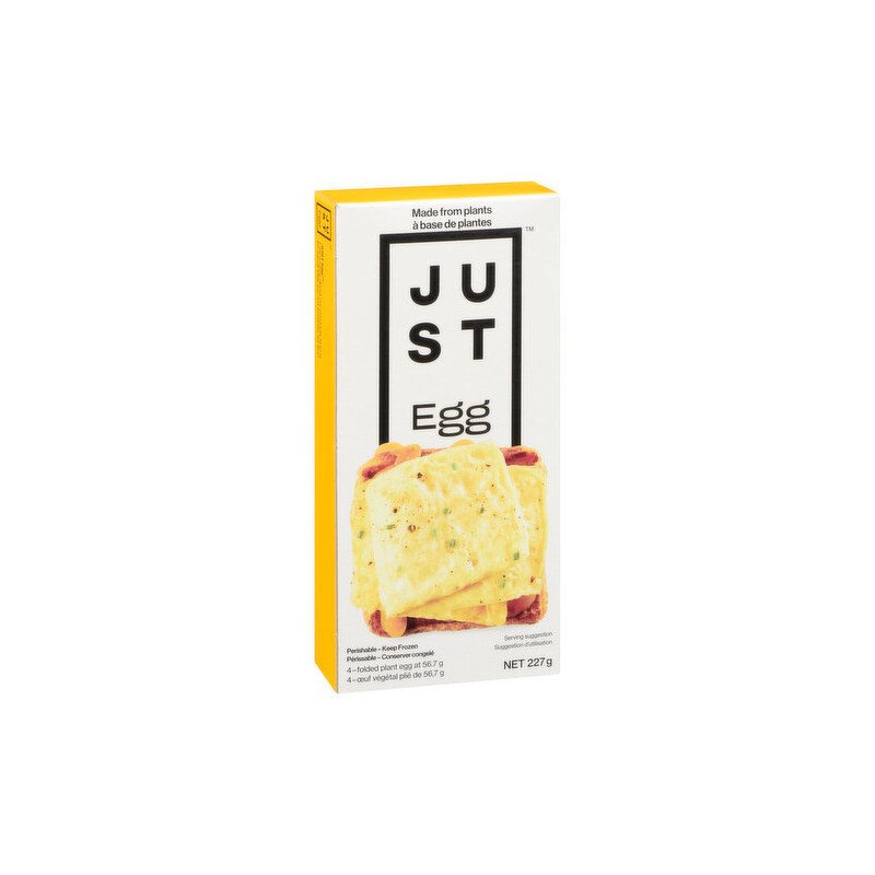 Just Egg Plant Based Folded Egg Alternative 227 g