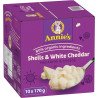 Annie’s Macaroni & Cheese Shells & White Cheddar 10 x 170 g