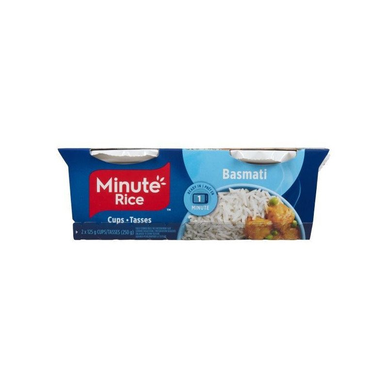 Minute Rice Ready To Serve Basmati Rice 2 x 125 g