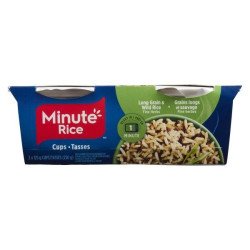 Minute Rice Ready To Serve Long Grain & Wild Rice Fine Herb 2 x 125 g