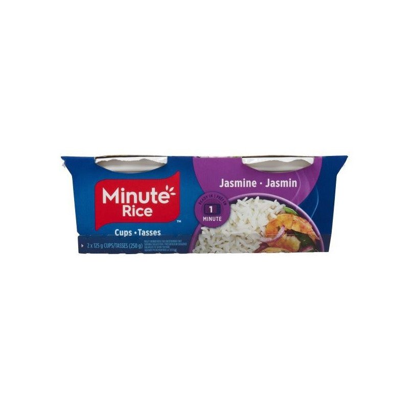 Minute Rice Ready To Serve Jasmine Rice 2 x 125 g