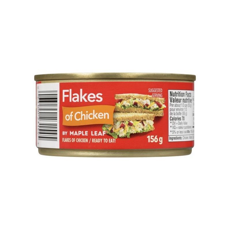 Maple Leaf Flakes of Chicken 156 g