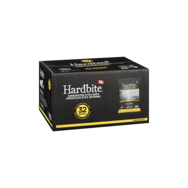 Hardbite Handcrafted-Style Chips Variety Pack 32's