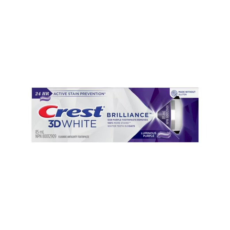 Crest 3D White Brilliance Toothpaste Luminous Purple 85 ml