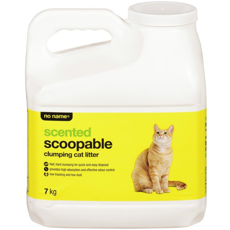 No Name Scented Scoopable Clumping Cat Litter 7 kg