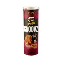 Pringles Groovz Potato Chips Tangy Southern BBQ 137 g