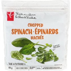 PC Frozen Chopped Spinach...