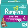 Pampers Cruisers Diapers Size 4 124's