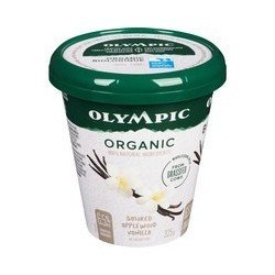Olympic Organic Yogurt Smoked Applewood Vanilla 325 g