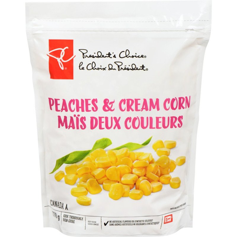 PC Frozen Vegetables Peaches & Cream Corn 750 g