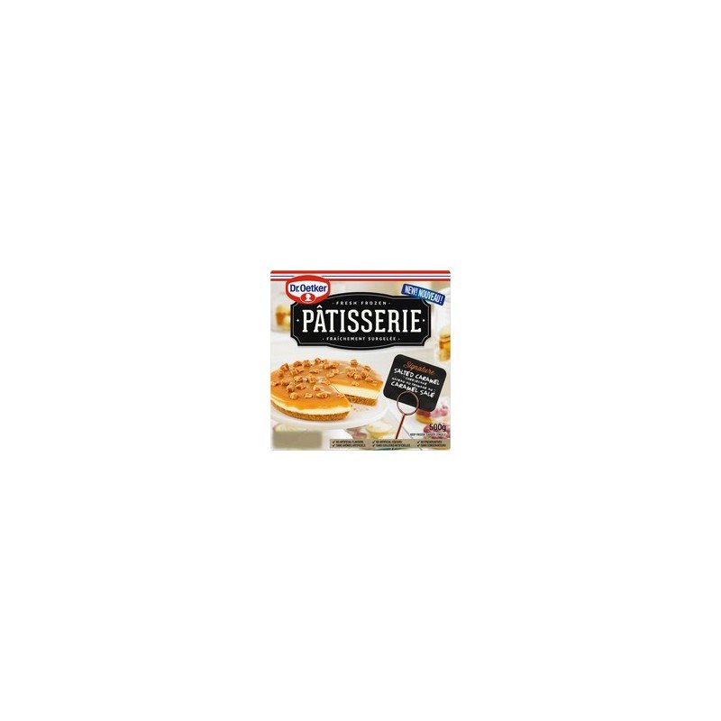 Dr. Oetker Patisserie Signature Salted Caramel Cheesecake 500 g