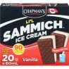 Chapman's Li'l Sammich Ice Cream Vanilla 20 x 60 ml