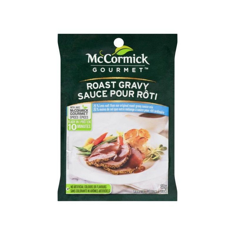 McCormick International Roast Gravy 25% Less Salt 32 g