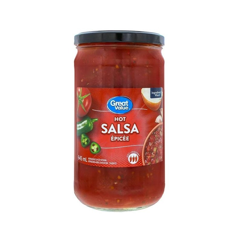 Great Value Hot Salsa 645 ml