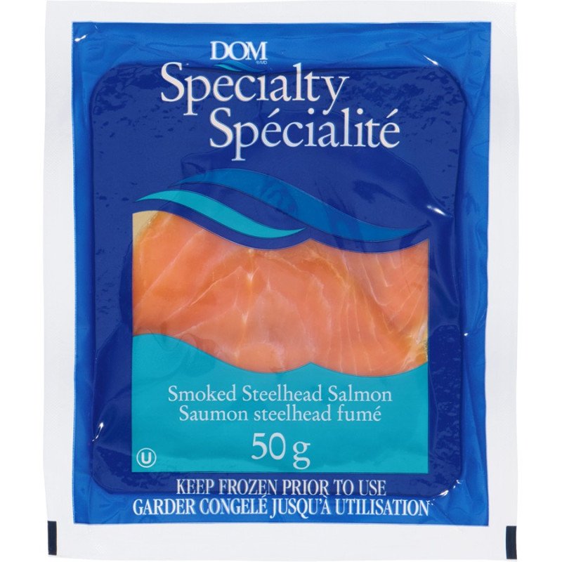 DOM Smoked Steelhead Salmon 50 g