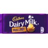 Cadbury Dairy Milk Whole Nut Chocolate Bar 180 g