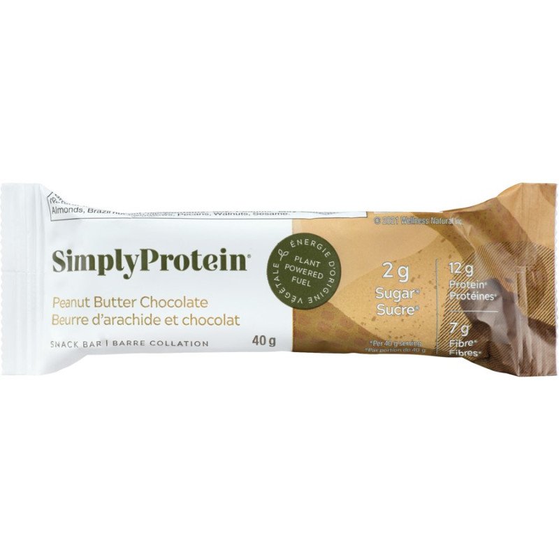 Simply Protein Bar Peanut Butter Chocolate 12 x 40 g