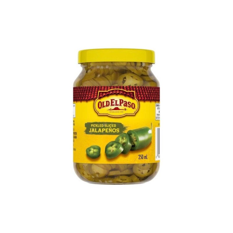 Old El Paso Sliced Pickled Jalapenos 250 ml