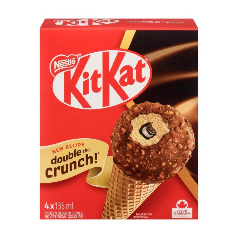 Nestle Drumstick KitKat Double the Crunch 4 x 135 ml