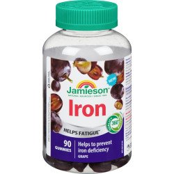 Jamieson Iron Gummies Grape...