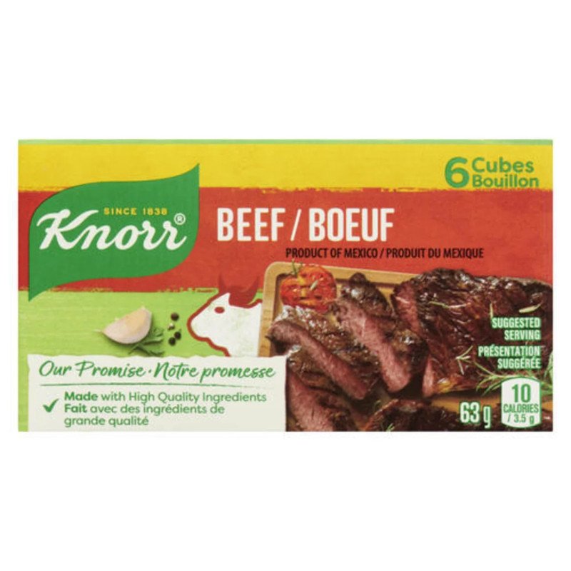 Knorr Beef Bouillon Cubes 6's