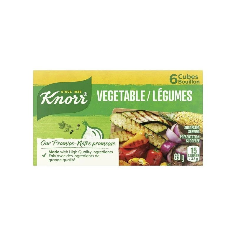 Knorr Vegetable Bouillon Cubes 6's