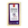 PC Canadian White 5-Year Mature Cheddar Cheese 300 g