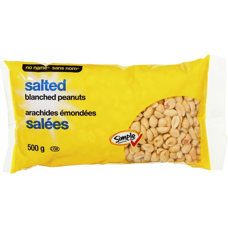 No Name Salted Blanched Peanuts 500 g