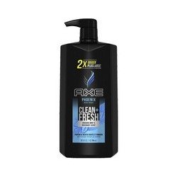 Axe Phoenix Body Wash Clean + Fresh Crushed Mint & Rosemary Scent 946 ml