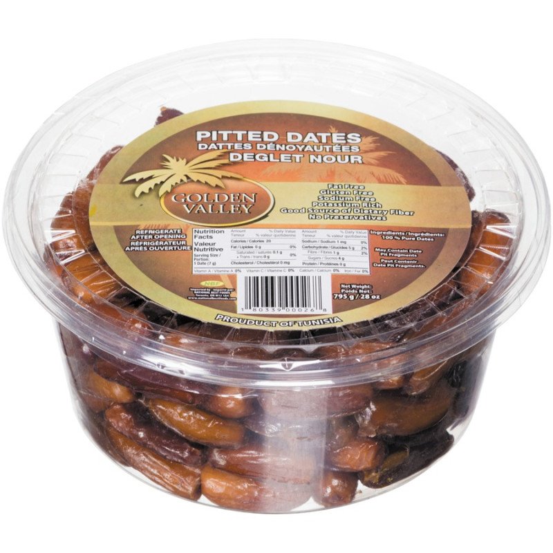 Golden Valley Pitted Dates 795 g