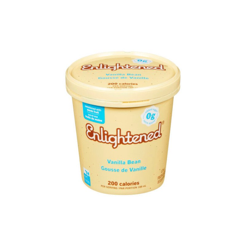 Enlightened Keto Frozen Dessert Vanilla Bean 473 ml