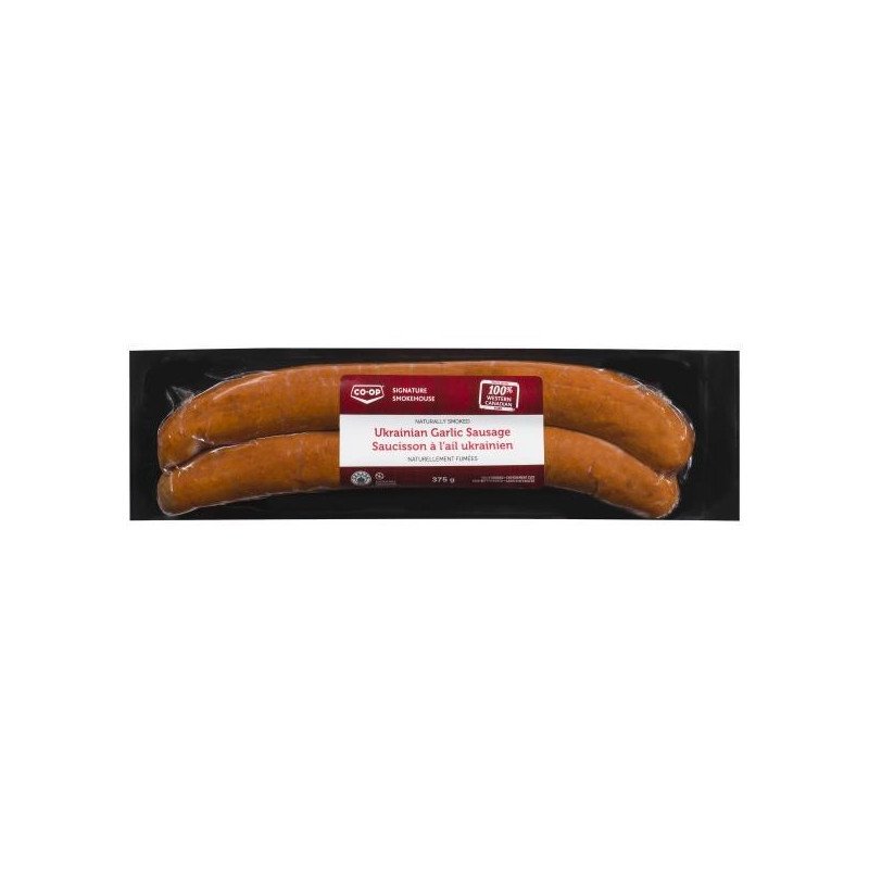 Co-op Signature Smokehouse Ukrainian Garlic Sausage 375 g