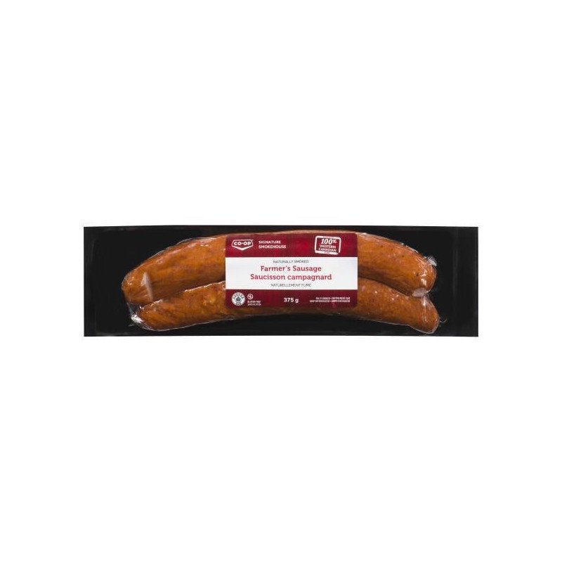 Co-op Signature Smokehouse Farmer Sausage 375 g