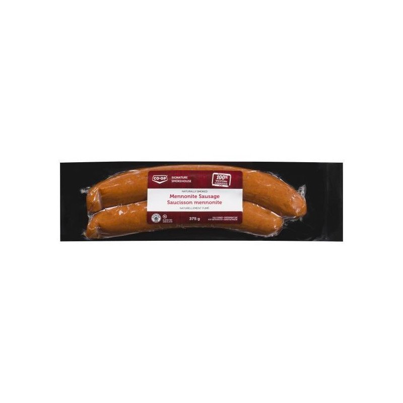 Co-op Signature Smokehouse Mennonite Sausage 375 g