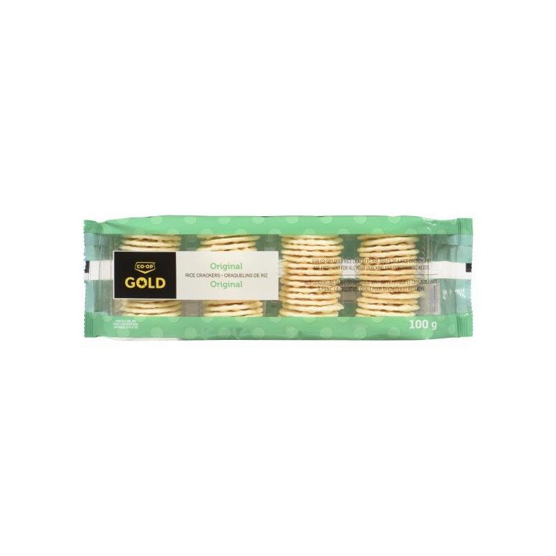 Co-op Gold Rice Crackers Original 100 g