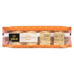 Co-op Gold Rice Crackers Sesame 100 g