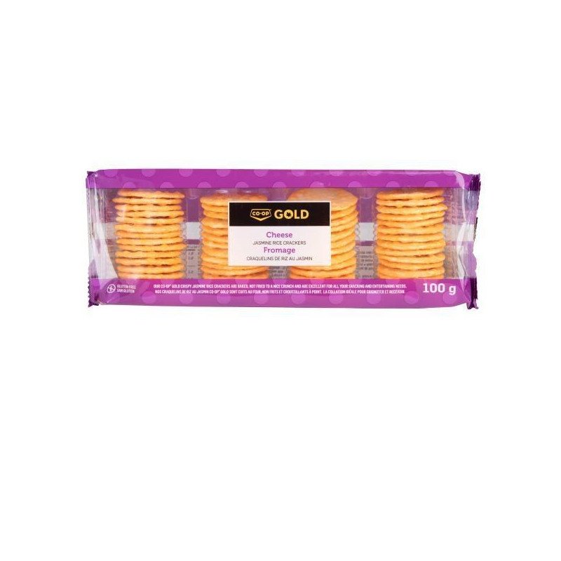 Co-op Gold Rice Crackers Cheese 100 g