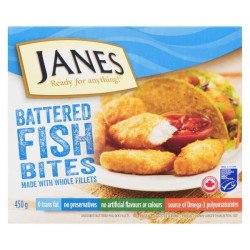 Janes Battered Fish Bites...