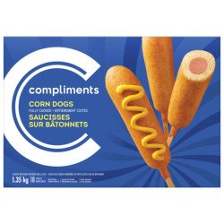 Compliments Corn Dogs 18's...