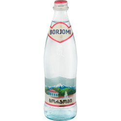 Borjomi Carbonated Natural Mineral Water 750 ml