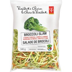 PC Broccoli Slaw 340 g