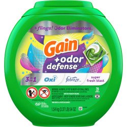 Gain +odor Defense 3-in-1...