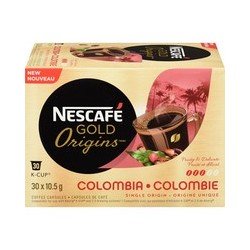 Nescafe Gold Single Origins Colombia Coffee K-Cups 477 g