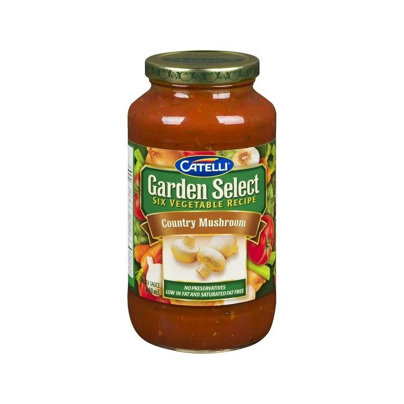 Catelli Garden Select Pasta Sauce Country Mushroom 640 ml