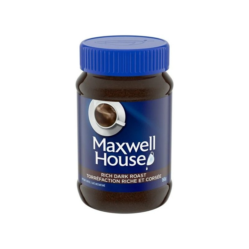 Maxwell House Instant Coffee Rich Dark Roast 150 g