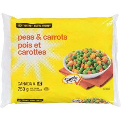 No Name Peas and Carrots 750 g