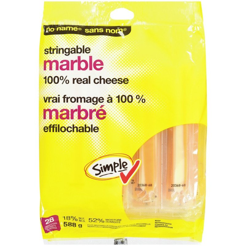 No Name Stringable Marble Cheese Sticks 588 g